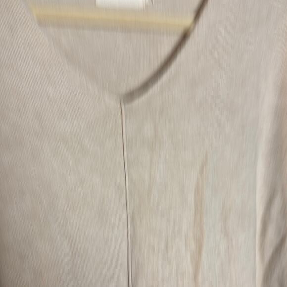 Dreamers Tan Oversized Tunic Blouse - Picture 5 of 9